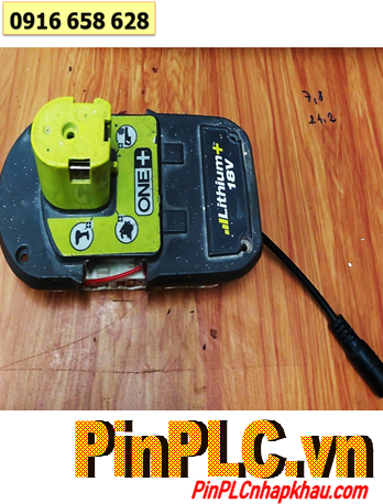 Pin máy khoan Ryobi 18v lithium /Nhận đóng Cell pin máy khoan tay Ryobi 18v lithium Li-ion chính hãng